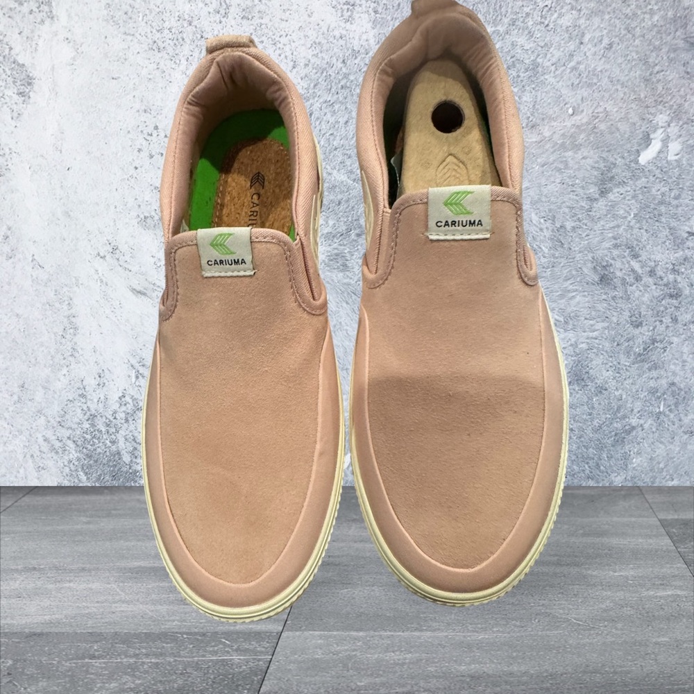 Cariumba Slip On PRO Skate Rose suede sneaker